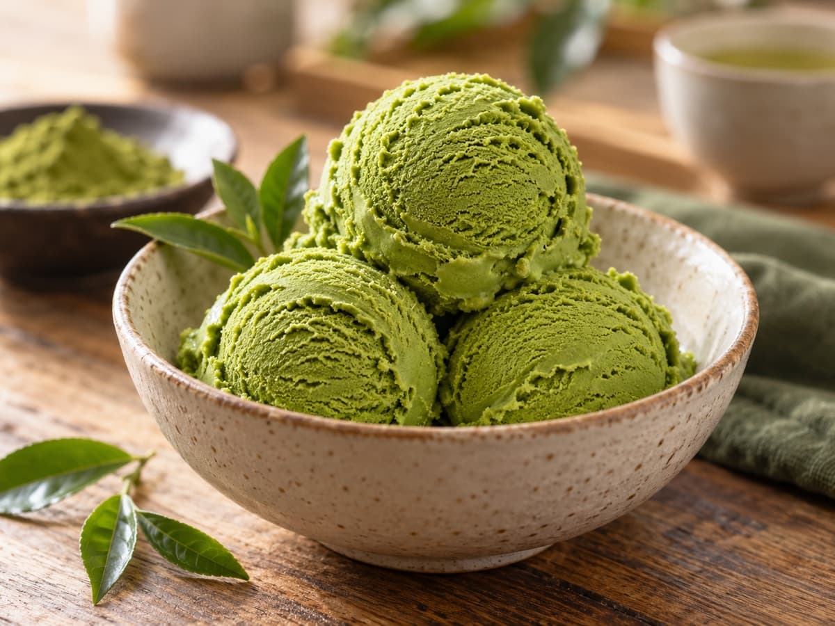 Dairy application for Matcha Powder